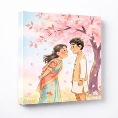 Safar-e-Mohabbat – A Journey of Us Canvas Paintings