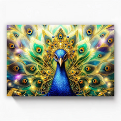 Shri Mayur Mahalakshmi Aura – Canvas of Prosperity, Harmony & Abundance