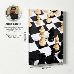 Shatranj Shakti – The Canvas of Strategy, Balance & Victory Canvas design