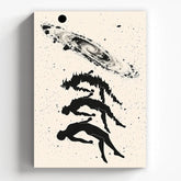 Drifting Through Infinity Canvas