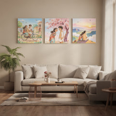 Safar-e-Mohabbat – A Journey of Us Canvas Paintings