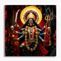 Shri Mahakali Raksha Shakti – Divine Canvas of Protection, Power & Negative Energy Removal
